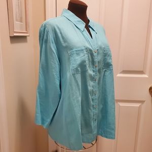 CD Daniel's Plus Size Button Down Shirt,  Sz 3X